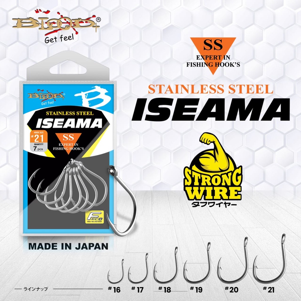 MATA KAIL / JIGGING HOOK BLOOD ISEAMA