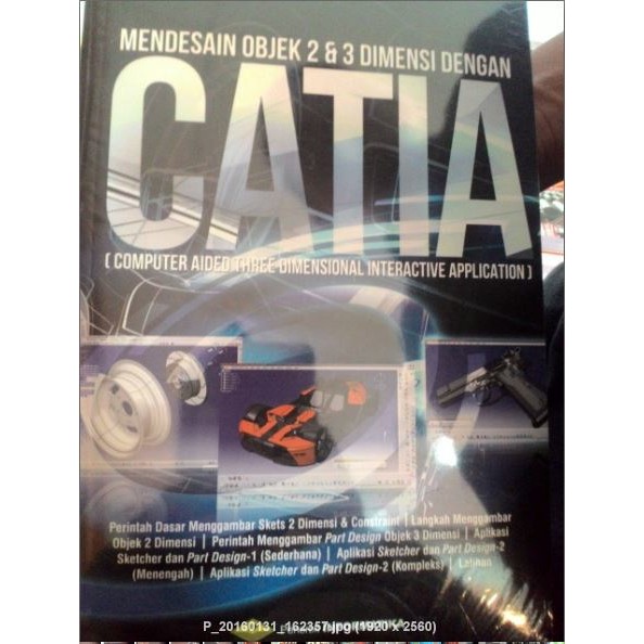 Buku Mendesain Objek 2 Dan 3 Dimensi Dengan Catia