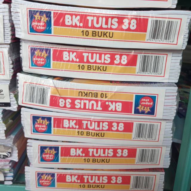 

BUKU TULIS PAPER STAR ISI 38
