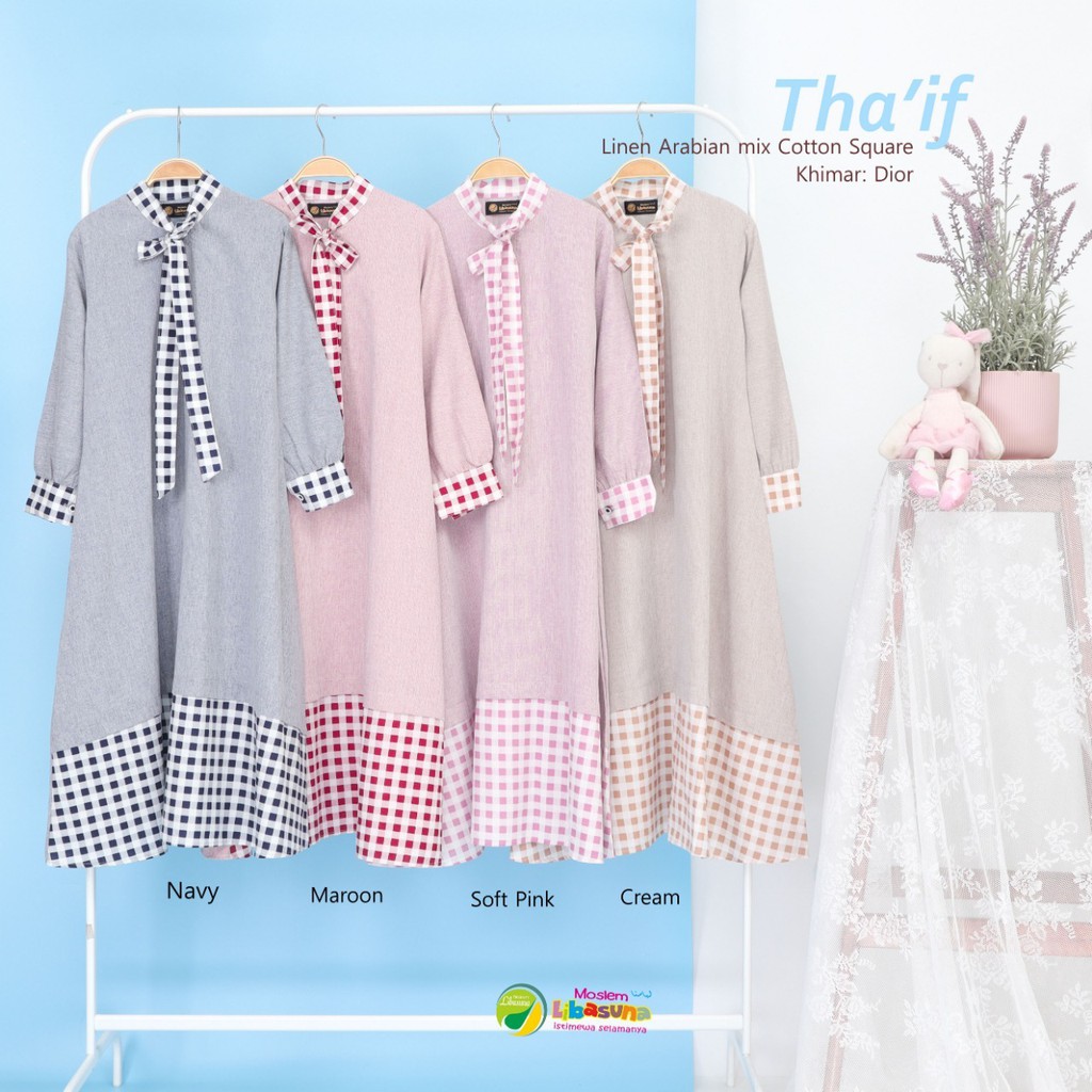 Set Gamis Anak Tha'if - Moslem Libasuna