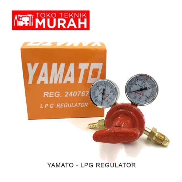 Yamato Regulator LPG / Kran Tabung Las Gas elpiji