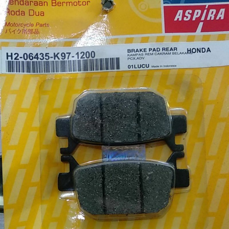 kampas rem/dispet cakram belakang PCX,ADV Aspira