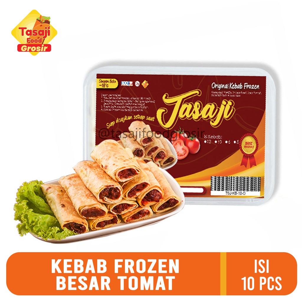 

Kebab Frozen Besar Tomat Isi 10