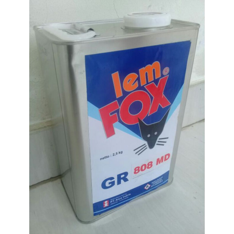 Lem Fox GR 808 / Lem serbaguna / Lem sepatu / Lem sandal / Lem perekat kuat