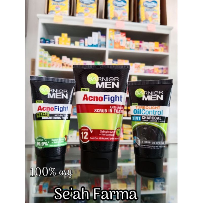 GARNIER MEN, Pembersih wajah