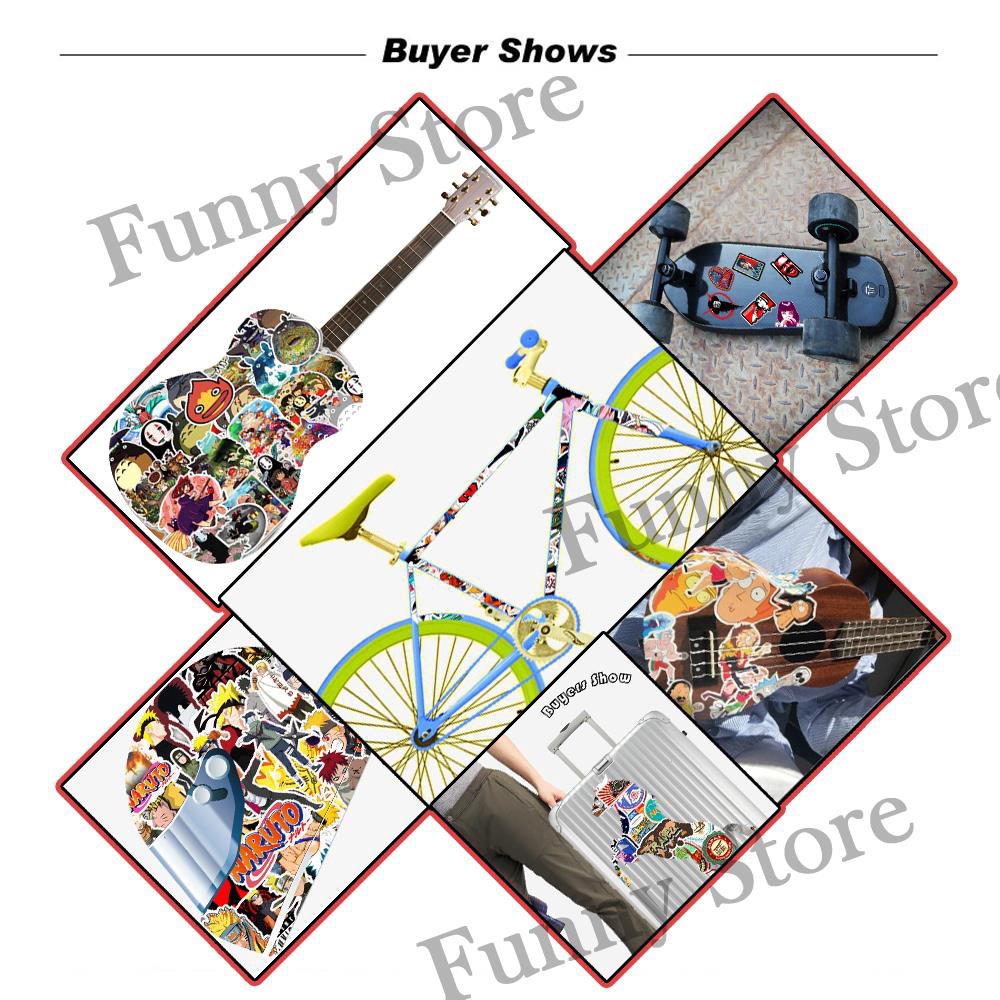 50pcs Future World Show Design Waterproof Stickers For Laptop / Scrapbook / Kids Toys