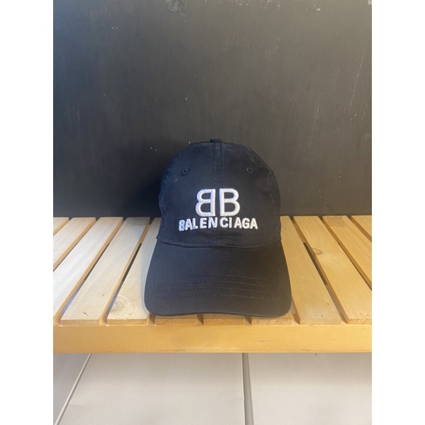 TOPI BALENCIAGA HITAM ORIGINAL