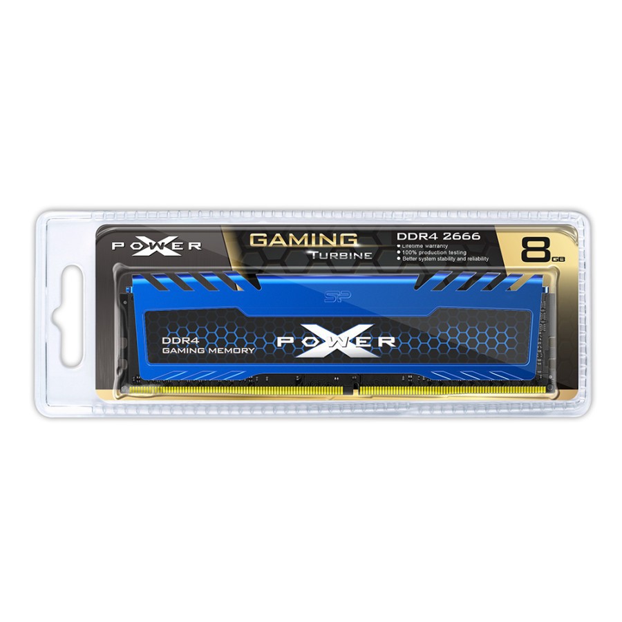 Ram Sillicon Power 8GB - 32GB Ddr4 2666 - Ram 8GB - 32GB Ddr4 Silicon power Xpower Turbine