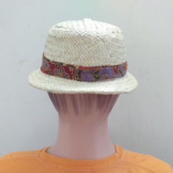 Topi Antel/Ala Gubernur Belanda Motif Anyam Batik/Helm Sepeda***