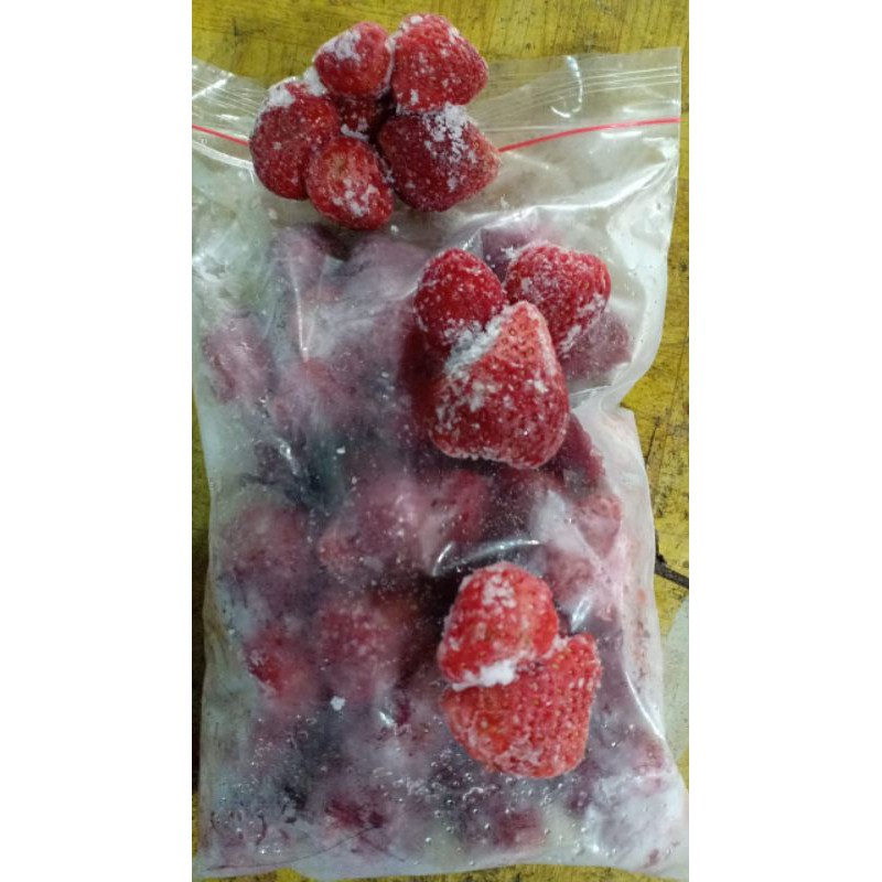 

strowberry beku 1kg|strawberry frozen|buahfrozensegar