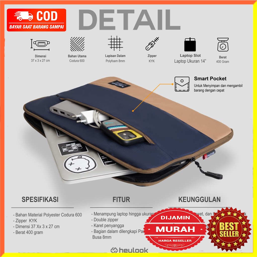 TAS LAPTOP 14 INCH SOFTCASE LAPTOP CASE PELINDUNG LAPTOP WANITA COVER LAPTOP NOTEBOOK MACBOOK ASUS A