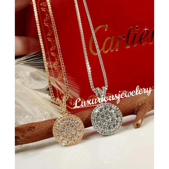 Luxuriousjewelery- Kalung mewah Replika Berlian Eropa