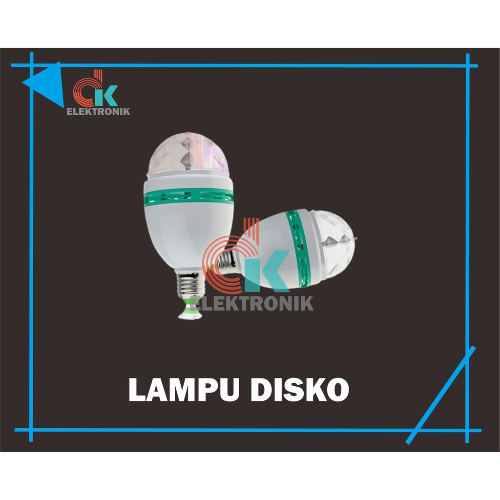Lampu Disco - Full Colour Rotating Lamp GSE G8888