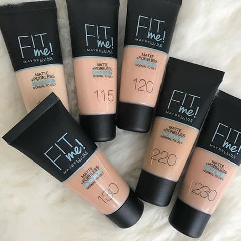 ( MURAH ) FOUNDATION FIT ME TUBE MATTE + PORELESS NORMAL TO OILY / BERMINYAK