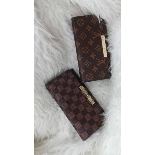 Dompet wanita LV / dompet panjang / simple / murah / dompet lipat