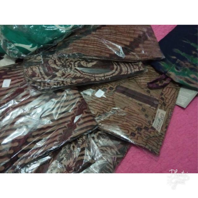 Batik Tunik Sogan Serut Rismaya Apsari Dress // Tunik Sogan Serut