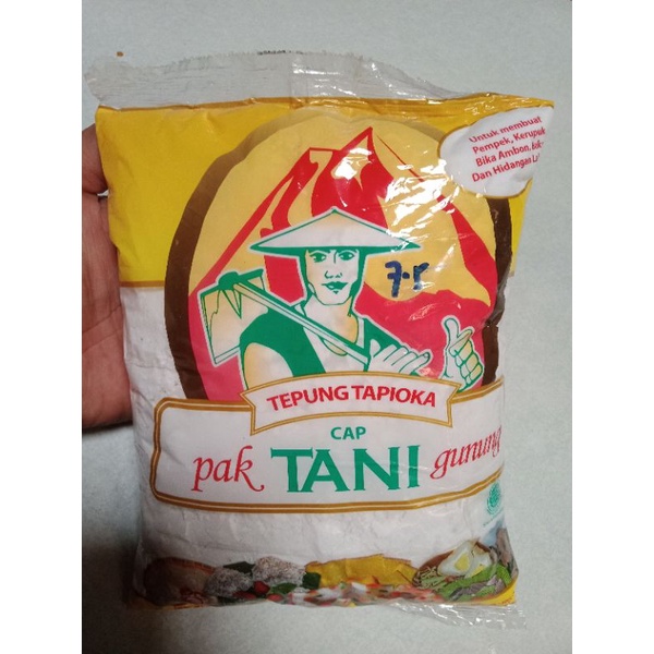 

Tepung Tapioka Cap Pak Tani Gunung 500gr