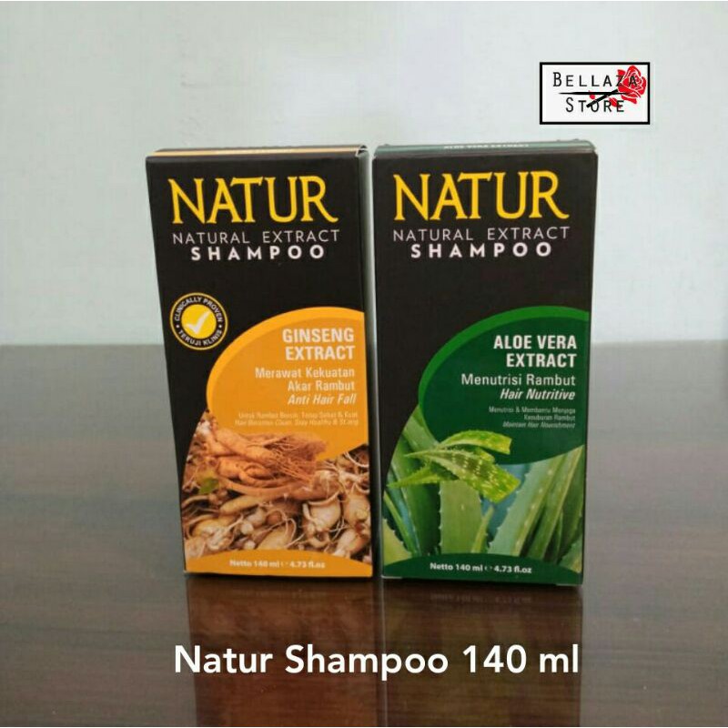 Natur Shampoo 140 ml / Natur Natural Extract Shampoo