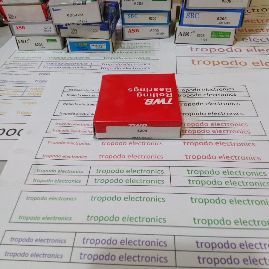 Ball bearing 6204 merk TWB
