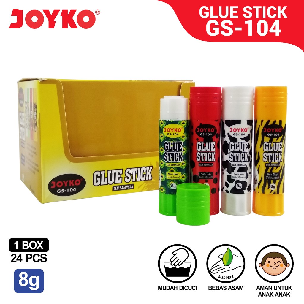 

Lem Kertas / Glue Stick GS-104 8 gr JOYKO