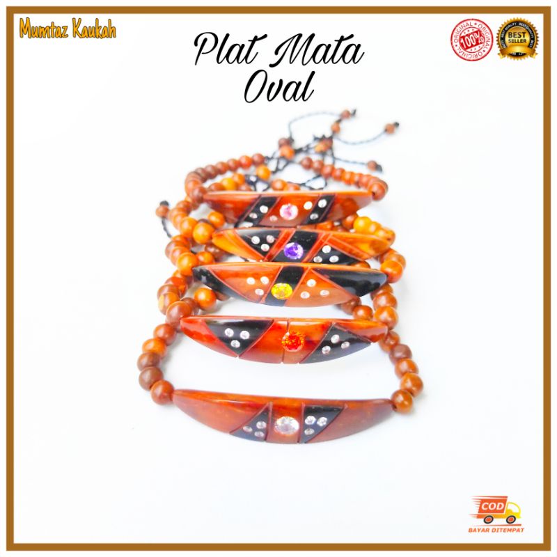 Gelang koka wanita plat mata oval original kokka kaoka kaokah kaukah