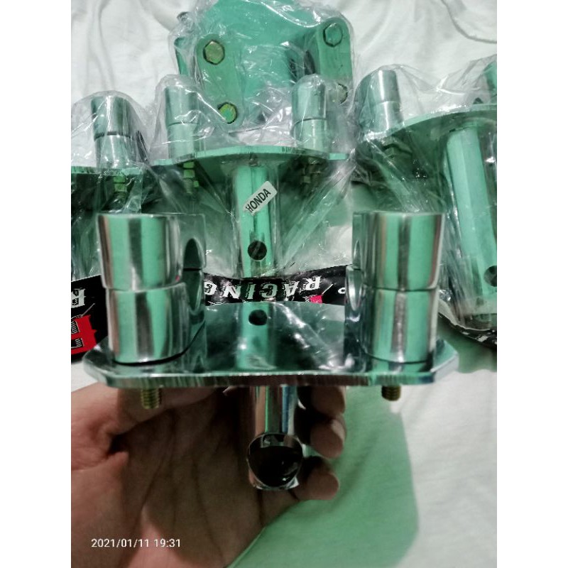 DUDUKAN STANG STIR TRONDOL ADAPTOR STANG VARIO 110 15 150 BAPLANG STANG BEAT STREET SUPRA KHARISMA