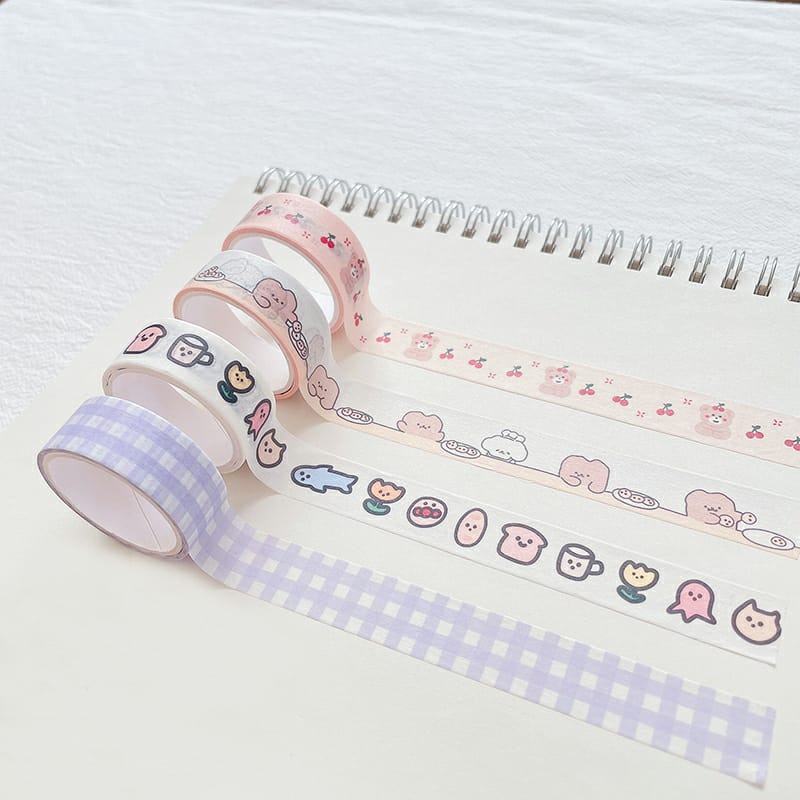 

[PersonaCity] Washi Tape Cherry Cute Bear