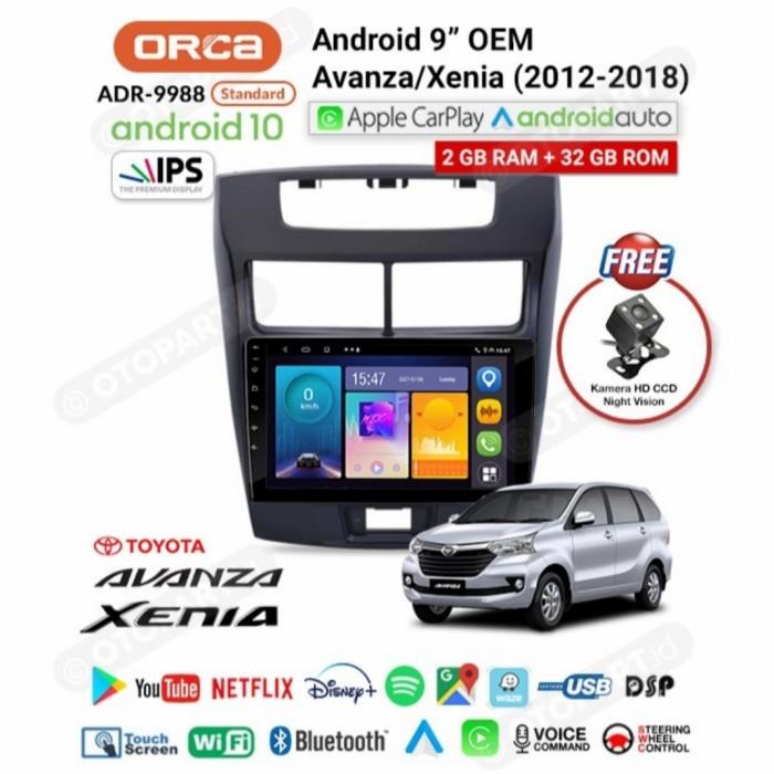 Head Unit Android Avanza 2012 - 2016 All New Avanza Orca Adr 1088