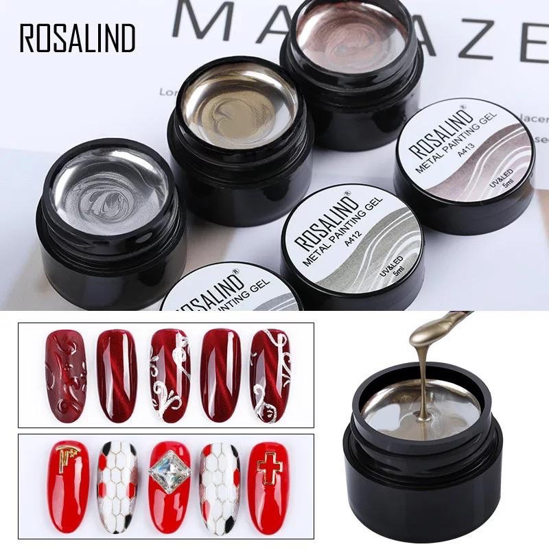 ROSALIND METAL PAINTING GEL 5 ML