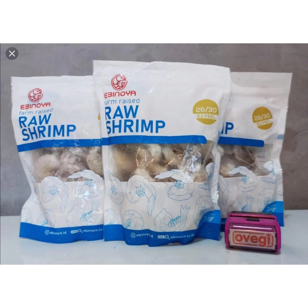 

EBINOYA FARM RAISED RAW SHRIMP 454GR