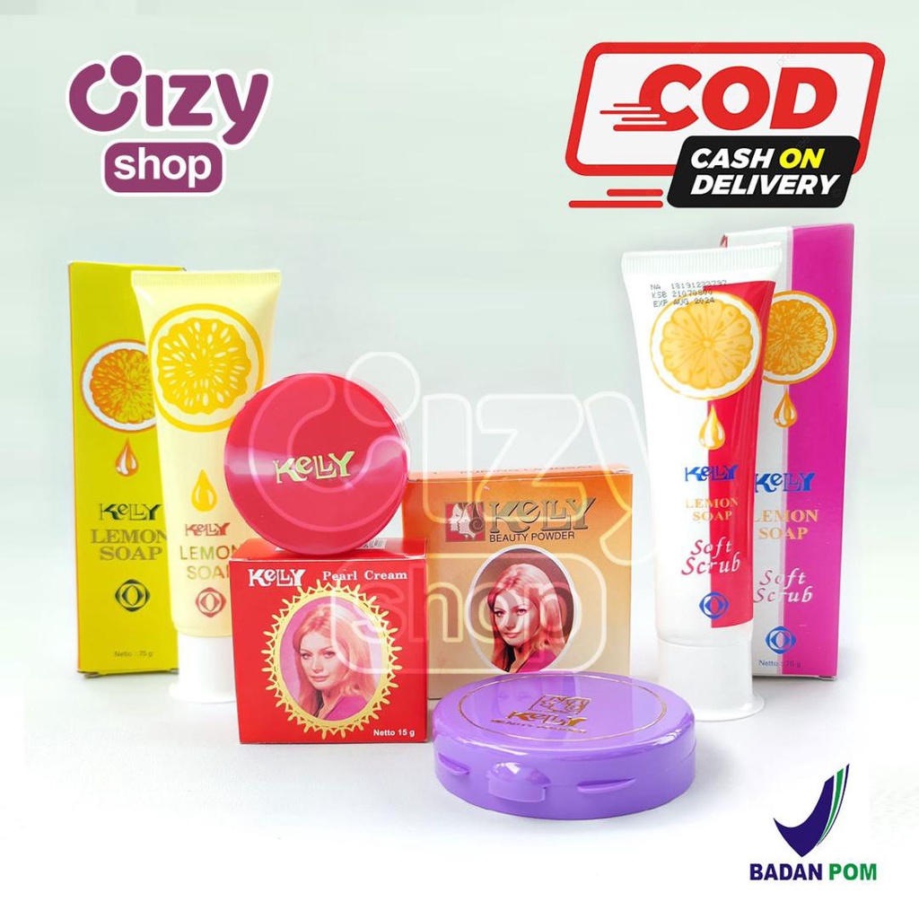 Kelly Lemon Soap Sabun Muka Kelly