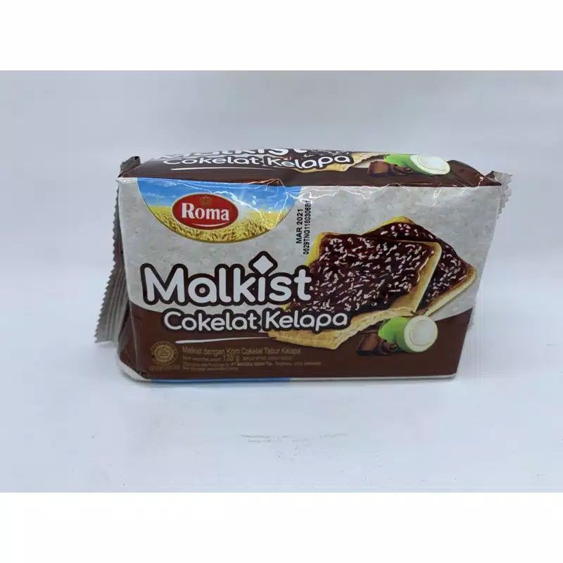 

roma malkist coklat kelapa