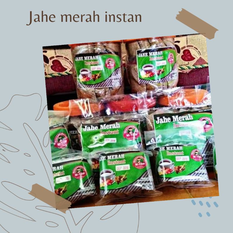 

JAHE MERAH INSTAN
