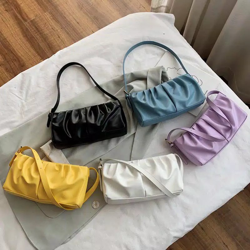 Tas Selempang Wanita Remple ELVIRA / Slingbag Kerut Wanita - Fashion Wanita Terbaru!!!