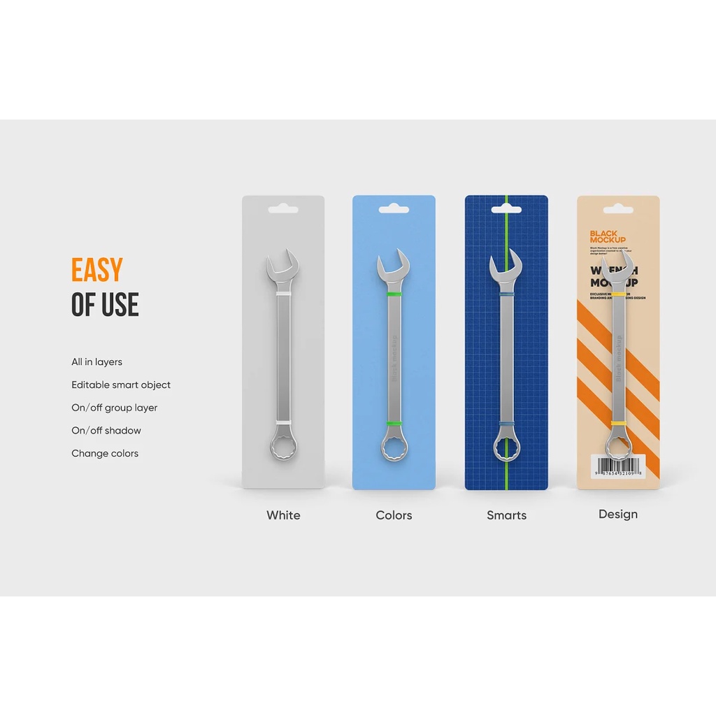 Wrench Mockup