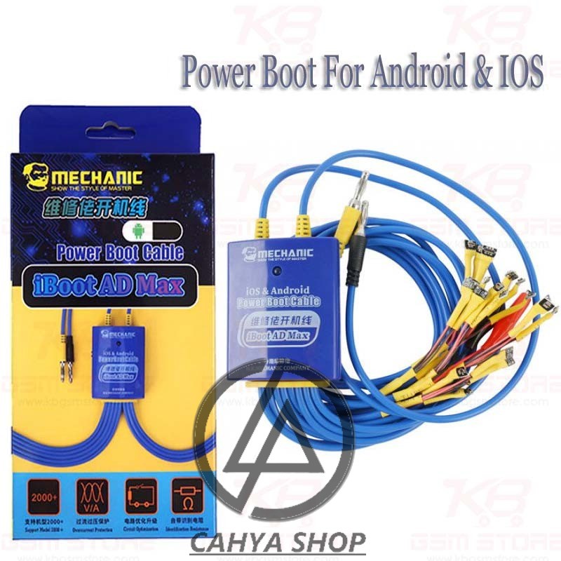 Kabel Power Supply Mechanic IBOOT AD Pro S23 AD Max AD Simple Android For IP Original