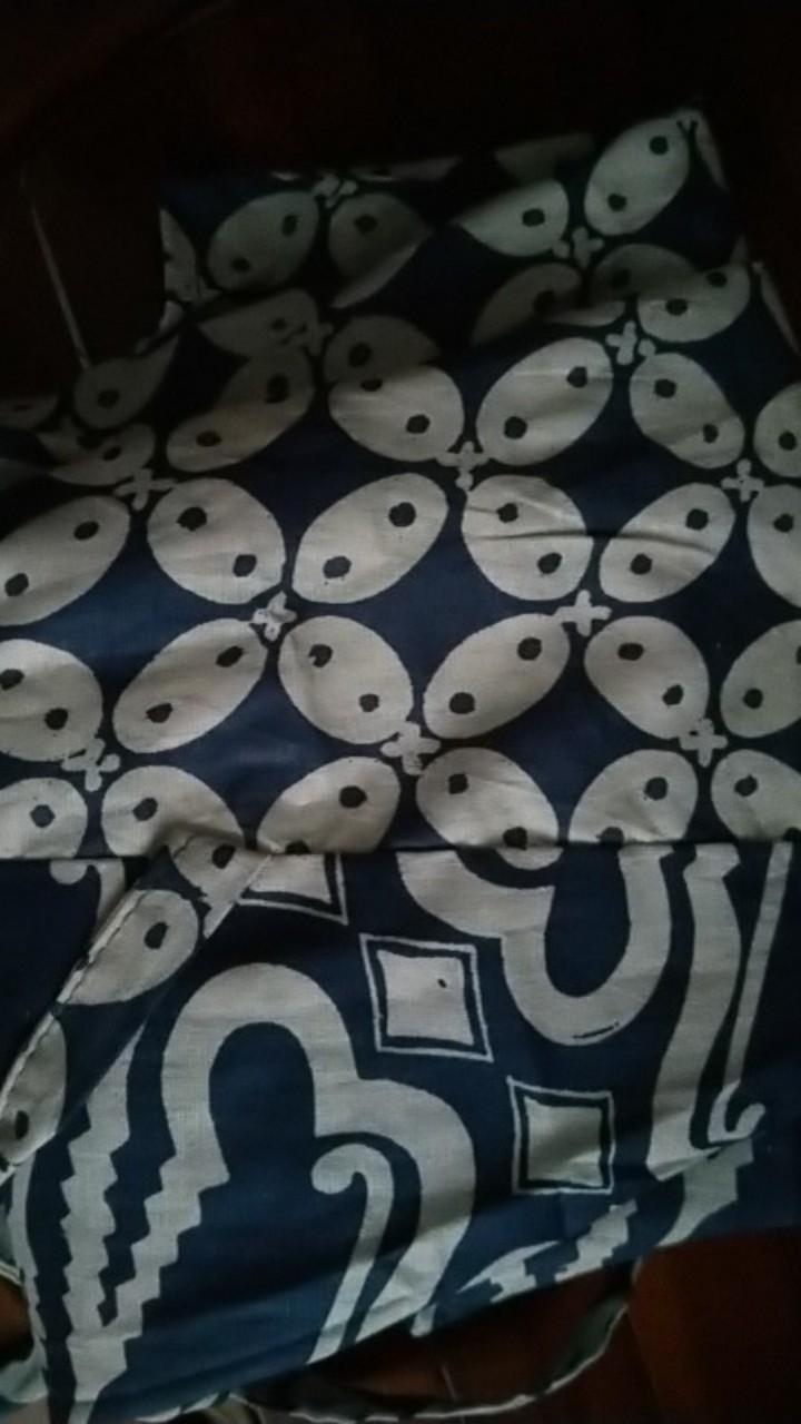 Tey-17 Batik Wanita Asj Sa Hrb026 Kenongo Kemeja Tosca Pendek