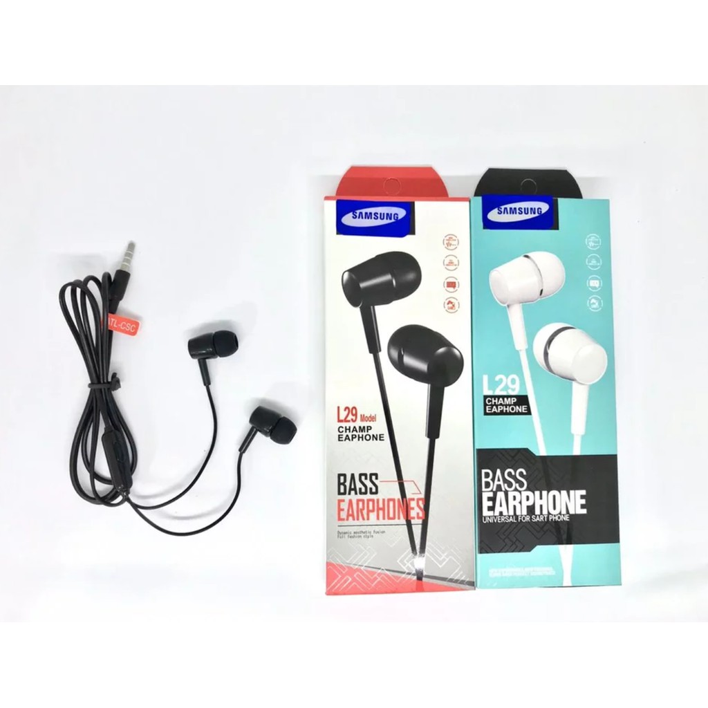 EARPHONES  VIBOX OPPO L29 CHAMP EARPHONE MEGA BASS UNIVERSAL