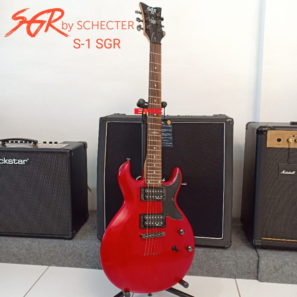SGR S-1 by Schecter Gitar elektrik - Metallic Red