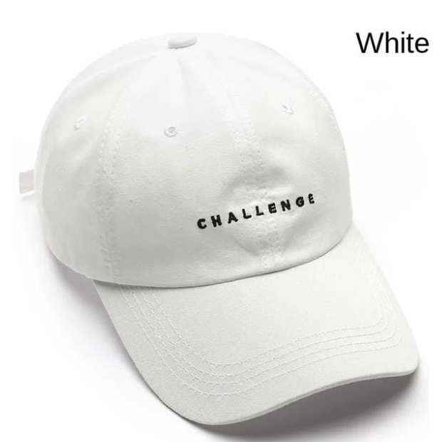 Topi Baseball Kekinian Murah Bordir Gaya Korea Pria Wanita Reclusive Challenge