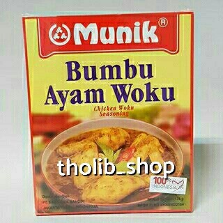 

Munik bumbu ayam wongku 135 gr box