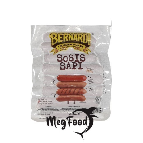 

Bernardi Sosis Sapi 500 Gram