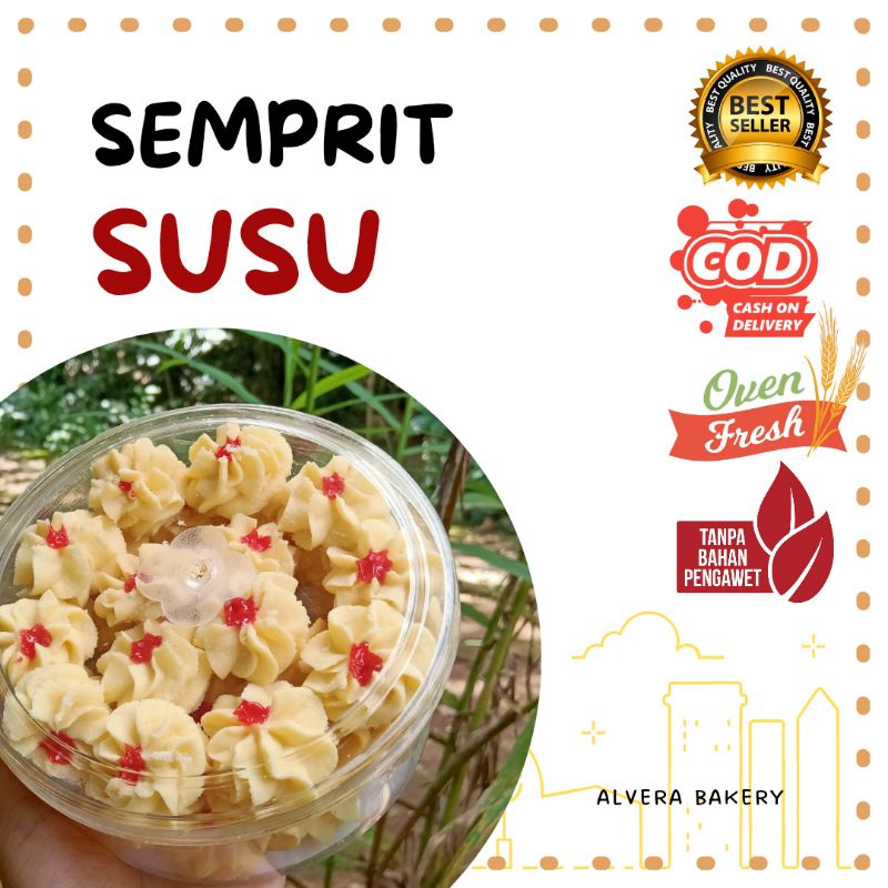 

Kue Kering Semprit Susu 500gr