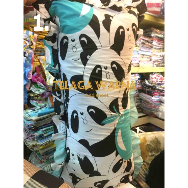 Bantal CINTA BESAR + Sarung katun STAR