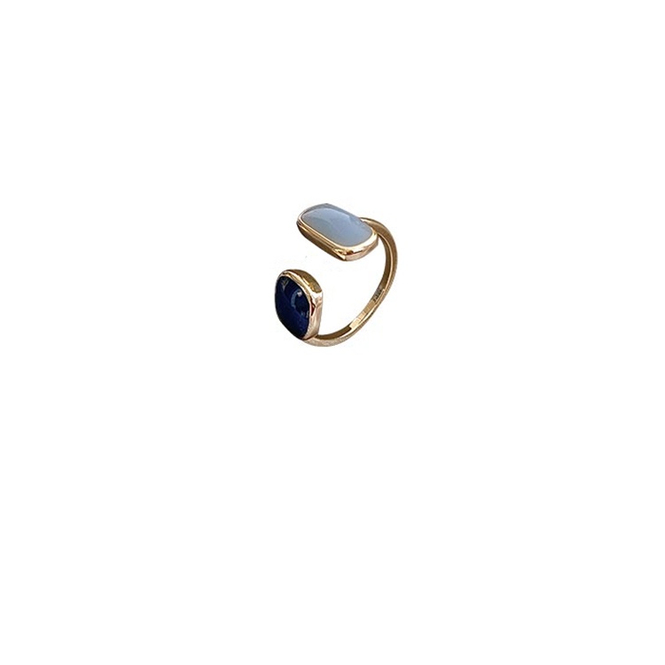 Cincin Terbuka Geometris Fashion Sederhana Cincin Vintage Rings Wanita