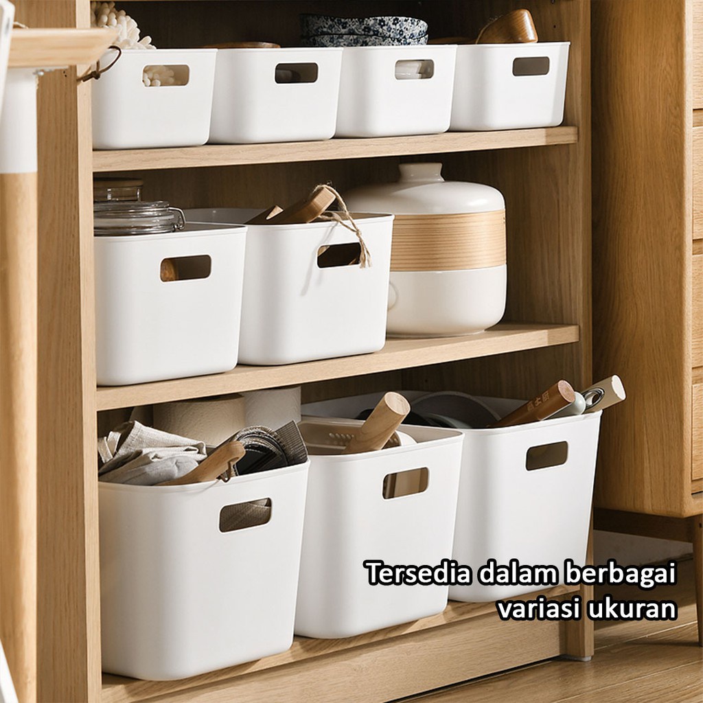 Kotak Penyimpanan Serbaguna | Bin Organizer Multifungsi | Keranjang penyimpanan Serbaguna | Storage