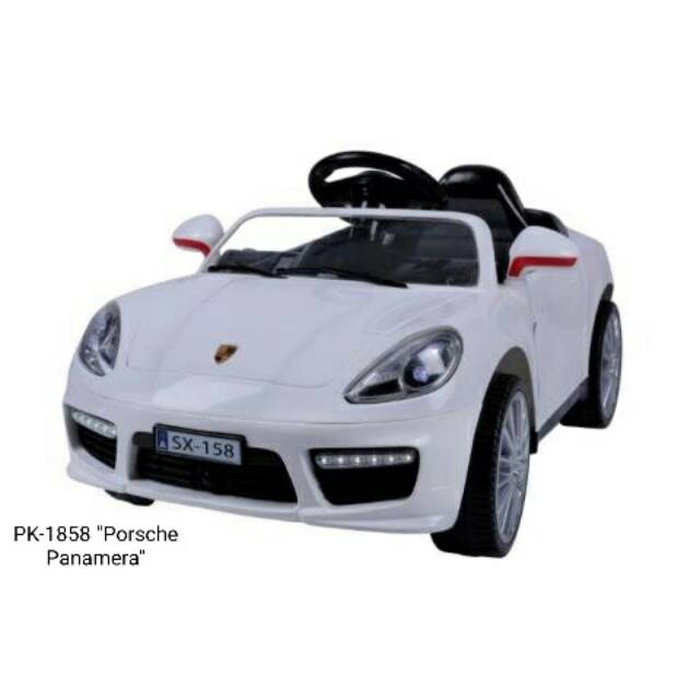 Mainan Mobil Aki Pliko PK 1858N porsche panamera