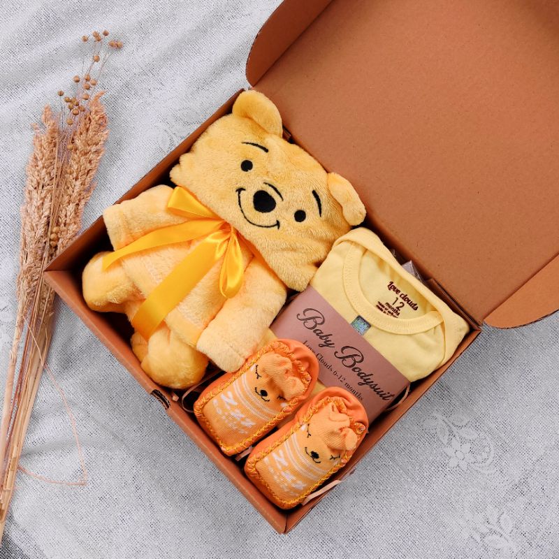 hampers baby/ gift box /kado bayi-Baby kode 13 kuning
