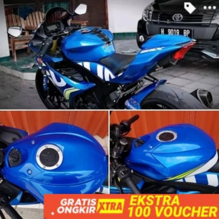 COVER TANKI GSX 150 COVER TANK GSX 150 KONDOM TANGKI GSX 150