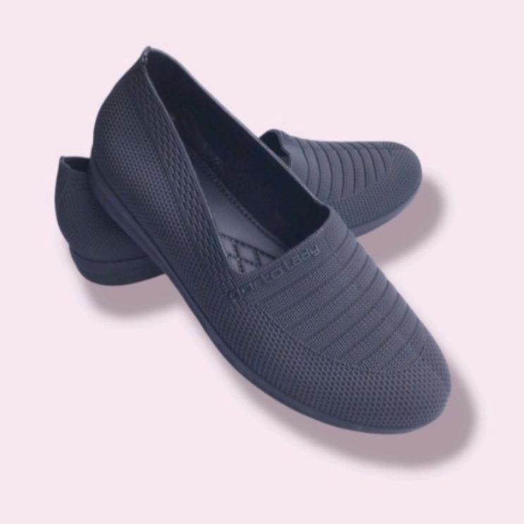 Harga TERMURAAH.. Porto Lady KSM | Sepatu Jelly Slip On Karet Terbaru Elastis & lentur